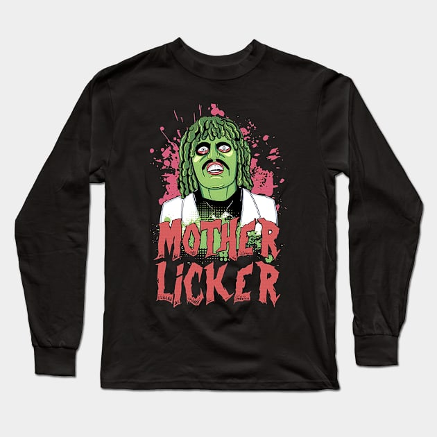 OLD GREGG - MOTHER LICKER (VINTAGE) Long Sleeve T-Shirt by bartknnth